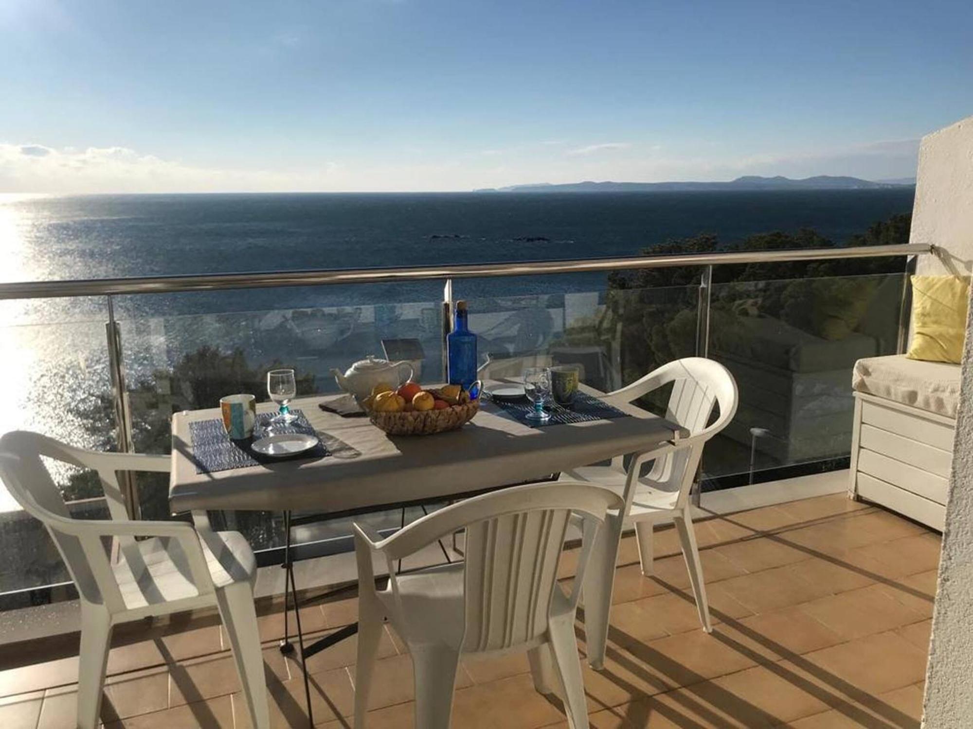 Apartamento Vista Mar Y Parking En Roses Av-27 Eksteriør bilde