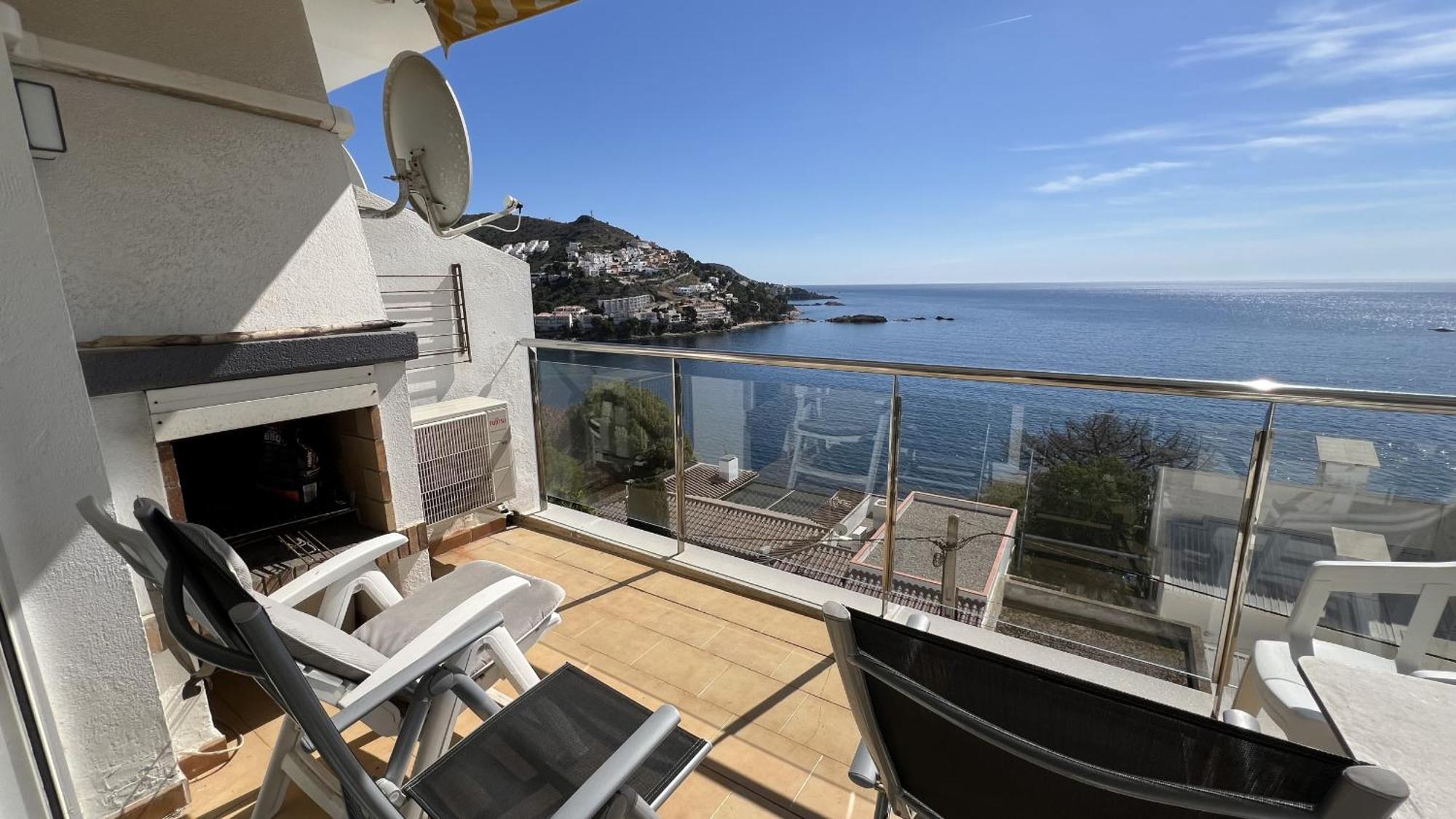 Apartamento Vista Mar Y Parking En Roses Av-27 Eksteriør bilde