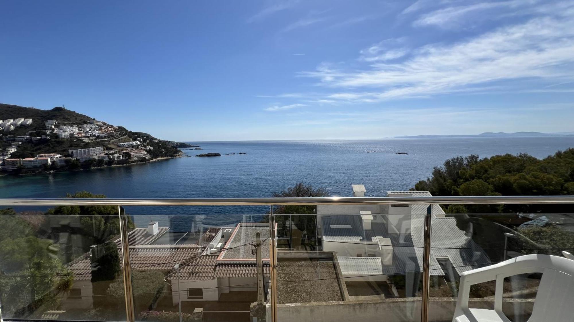 Apartamento Vista Mar Y Parking En Roses Av-27 Eksteriør bilde