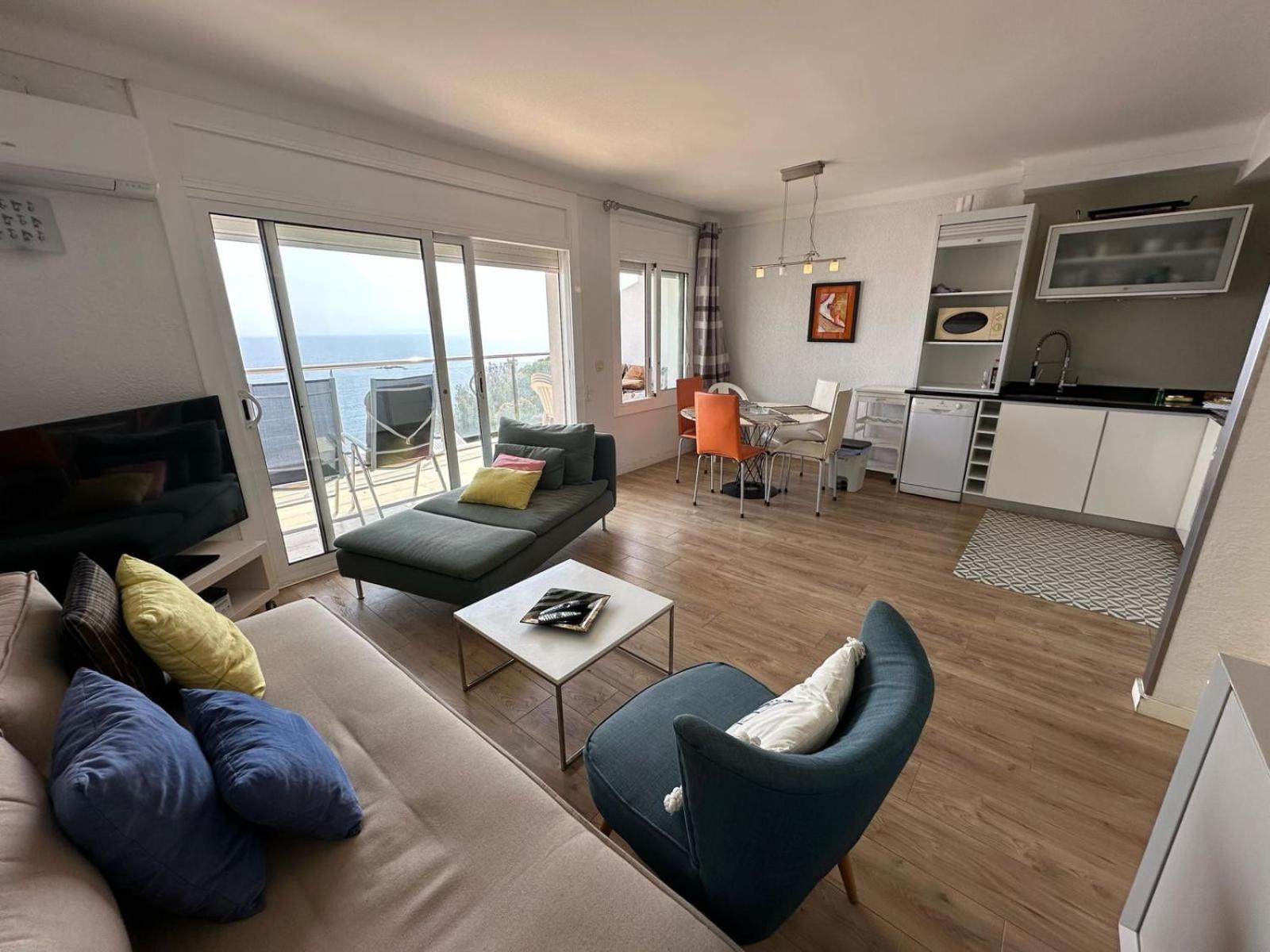 Apartamento Vista Mar Y Parking En Roses Av-27 Eksteriør bilde